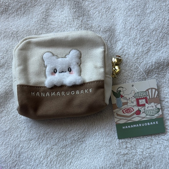 Sanrio Hanamaruobake Tote and Pouch Set | Double-Sided Tote | Kawaii | Wallet - Picture 13 of 14